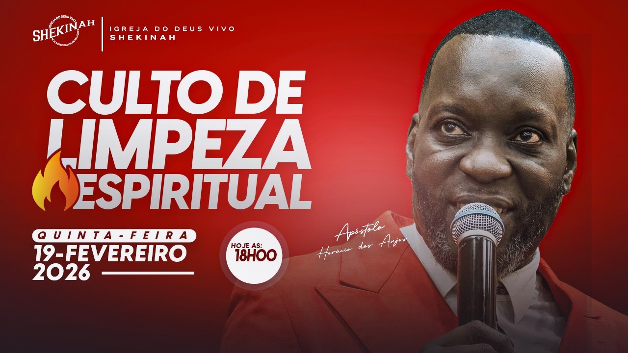 CULTO DE LIMPEZA ESPIRIUAL II APÓSTOLO: HORÁCIO DOS ANJOS