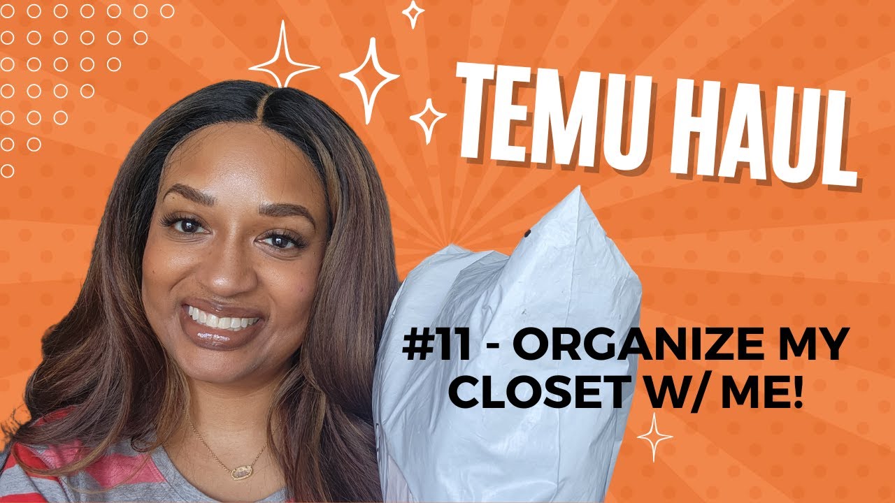 Temu Organization Haul #11 | Organize My Closet With Me | Temu Storage Haul