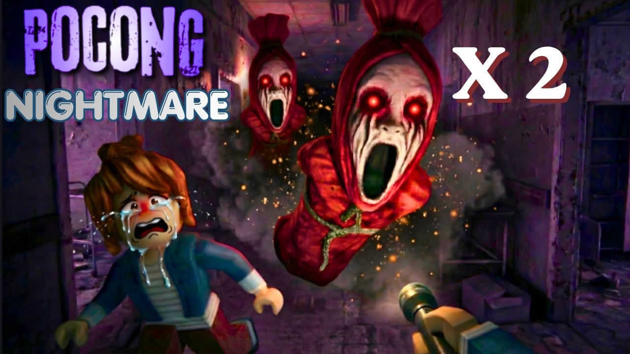 POCONG CURSED HOSPITAL [ NIGHTMARE ] MODE - ROBLOX
