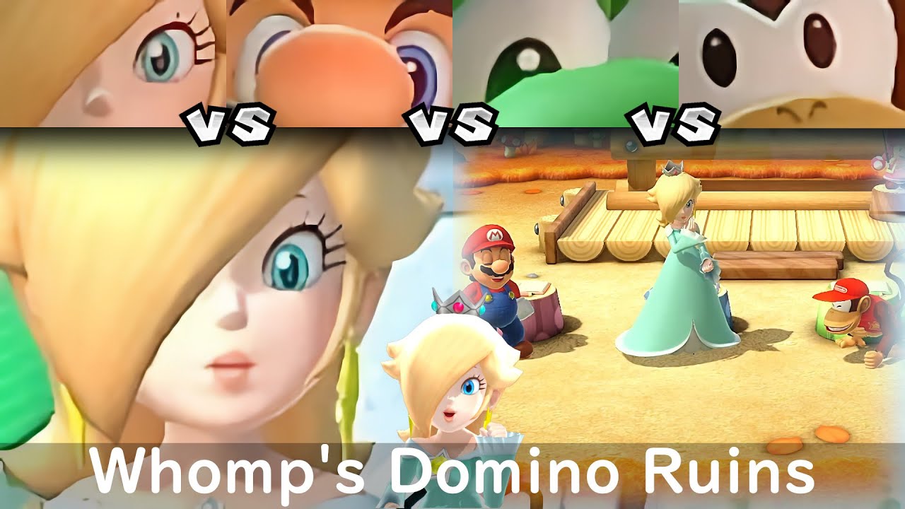 Super Mario Party Rosalina vs Mario vs Yoshi vs Diddy Kong #62