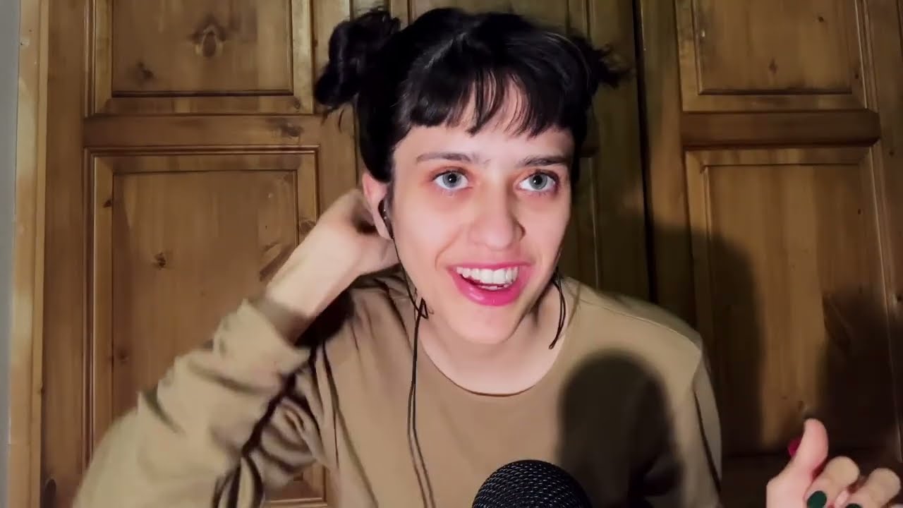 ASMR 🪄 ✩˚₊ ‧ 🫧  .⋆ mic brushing, mic scratching, hand sounds, nail on nail tapping y más jeje