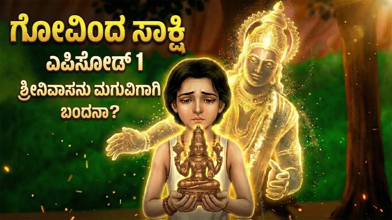 ಶ್ರೀನಿವಾಸರು ಅನಾಥ ಬಾಲಕನಿಗಾಗಿ ಬಂದರಾ? | Govinda Sakshi Series Episode 1 | Tirumala Tirupati Stories