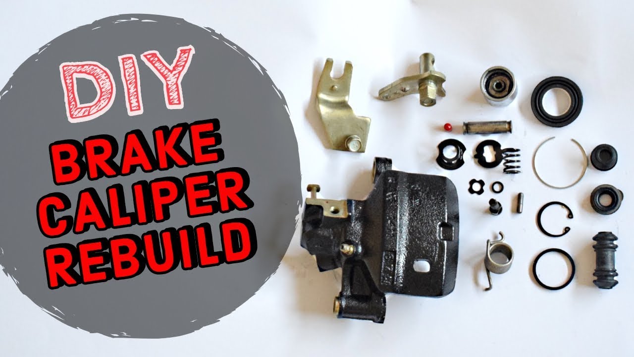 How to rebuild BRAKE CALIPERS