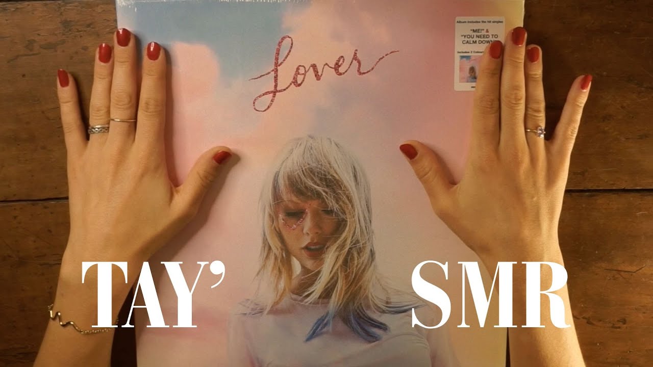 1 HOUR OF TAY’SMR 💿✨ Whispering & Tapping on Taylor Swift Albums (Vinyl ASMR)