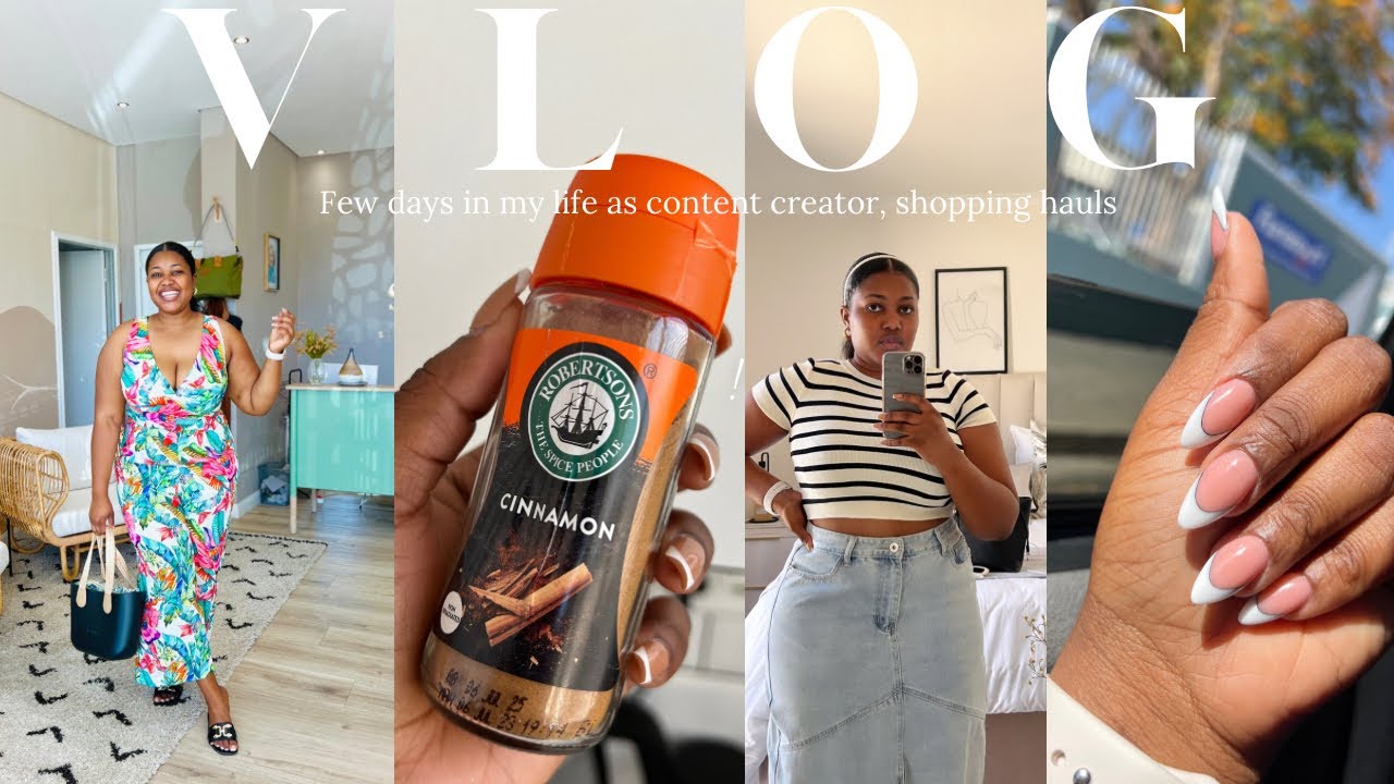 LIFE LATELY: a few days in my life as a content creator, shopping hauls and everything in between.