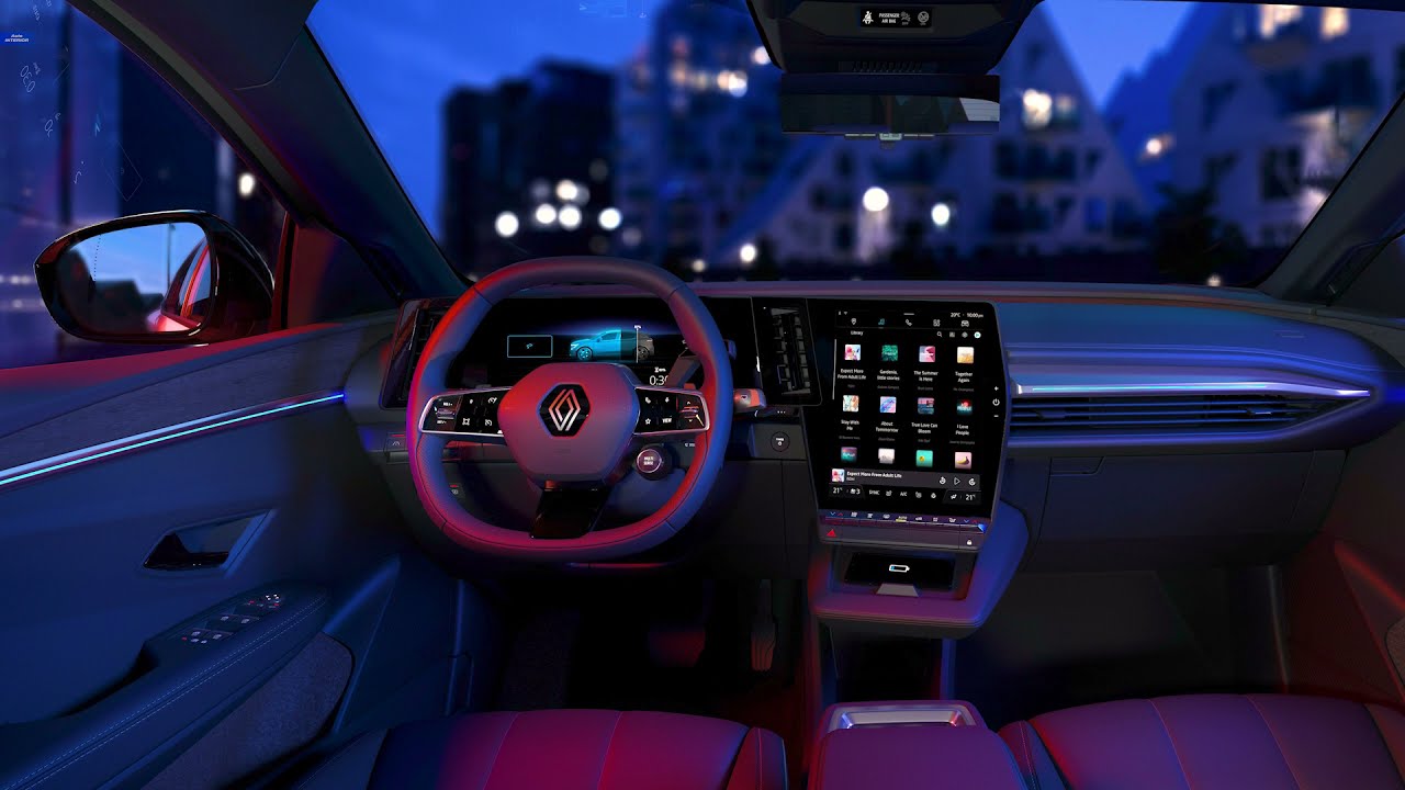 2022 Renault Megane E-Tech - INTERIOR
