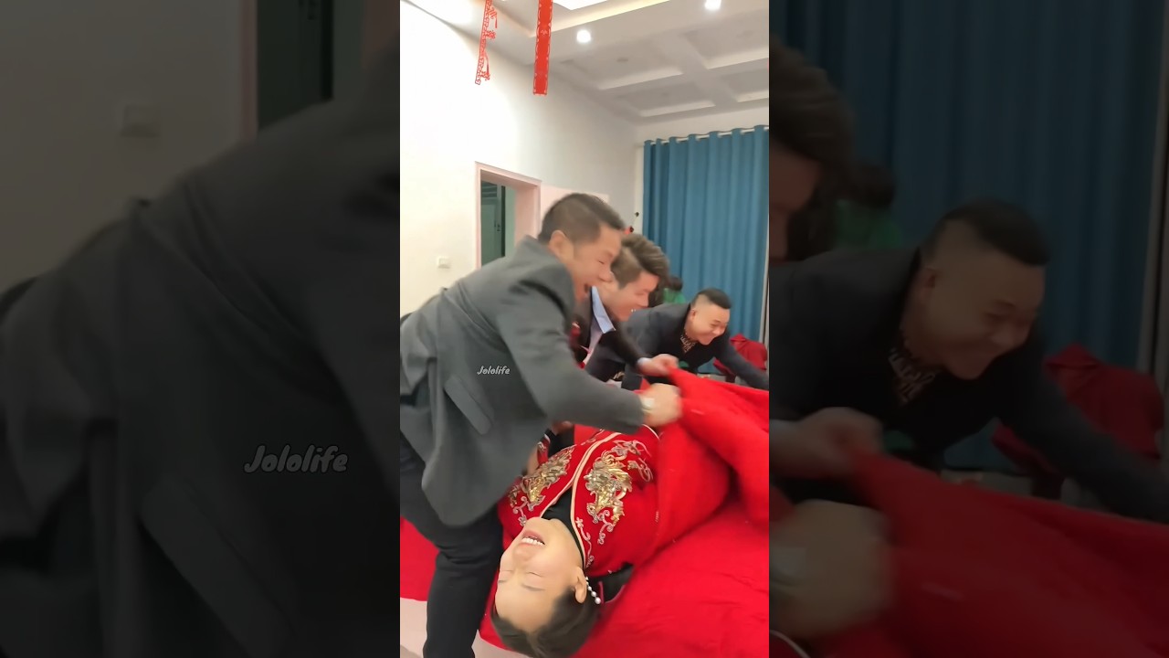 😱🤣Unique and Fun Wedding Traditions of China! #shorts #ytshorts #funny #trending