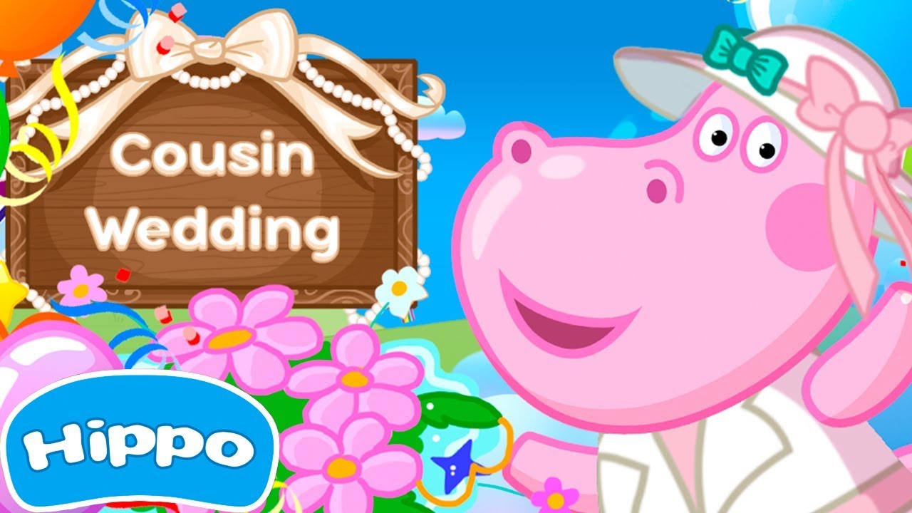Hippo 🌼 Fiesta de bodas 🌼 Actualización de juego! 🌼 Dibujos animados Revisión del juego