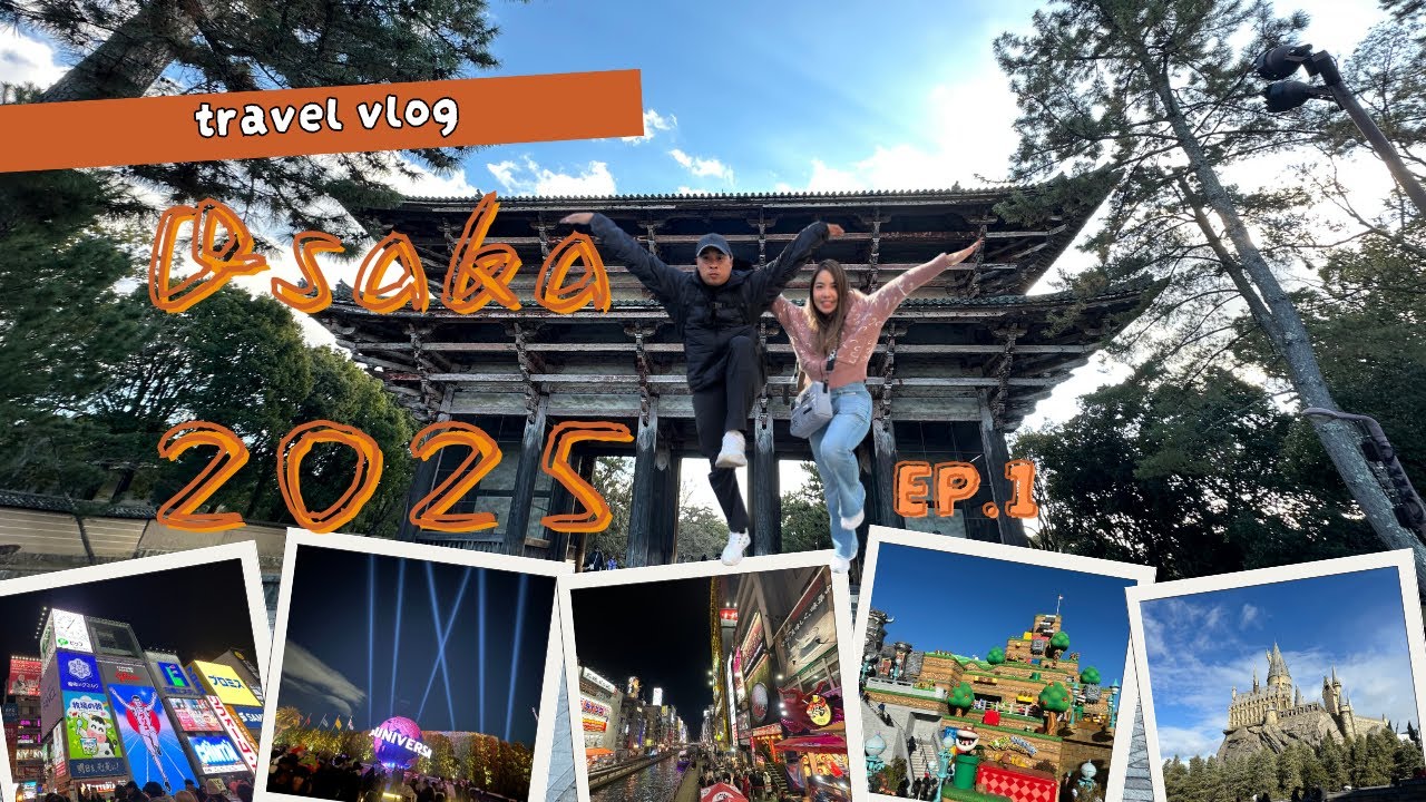เที่ยวโอซาก้าหน้าหนาว 2025 EP.1 | ไปเรื่อยไปเจื้อย Vlog