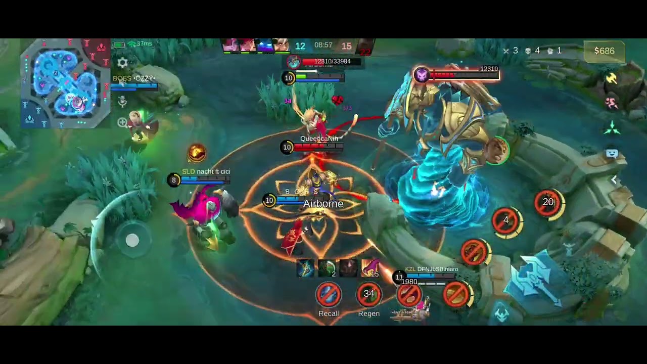 Gameplay sun hyper by boss #mobilelegends  #mlbb #mlbbhighlights #subscribemychannel 
