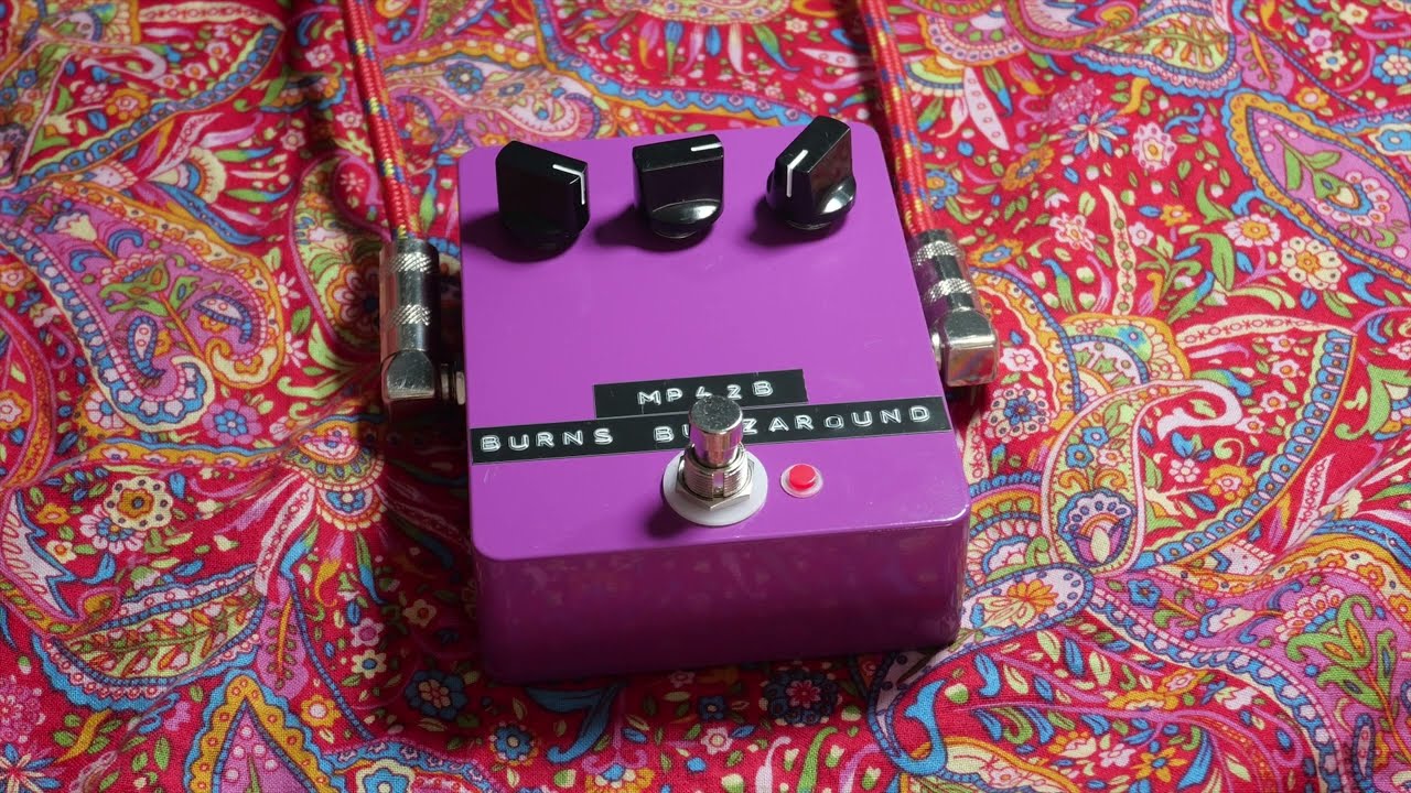 GMRspares NOS Soviet MP42B Germanium Burns Buzzaround Clone Guitar Pedal *SOLD*