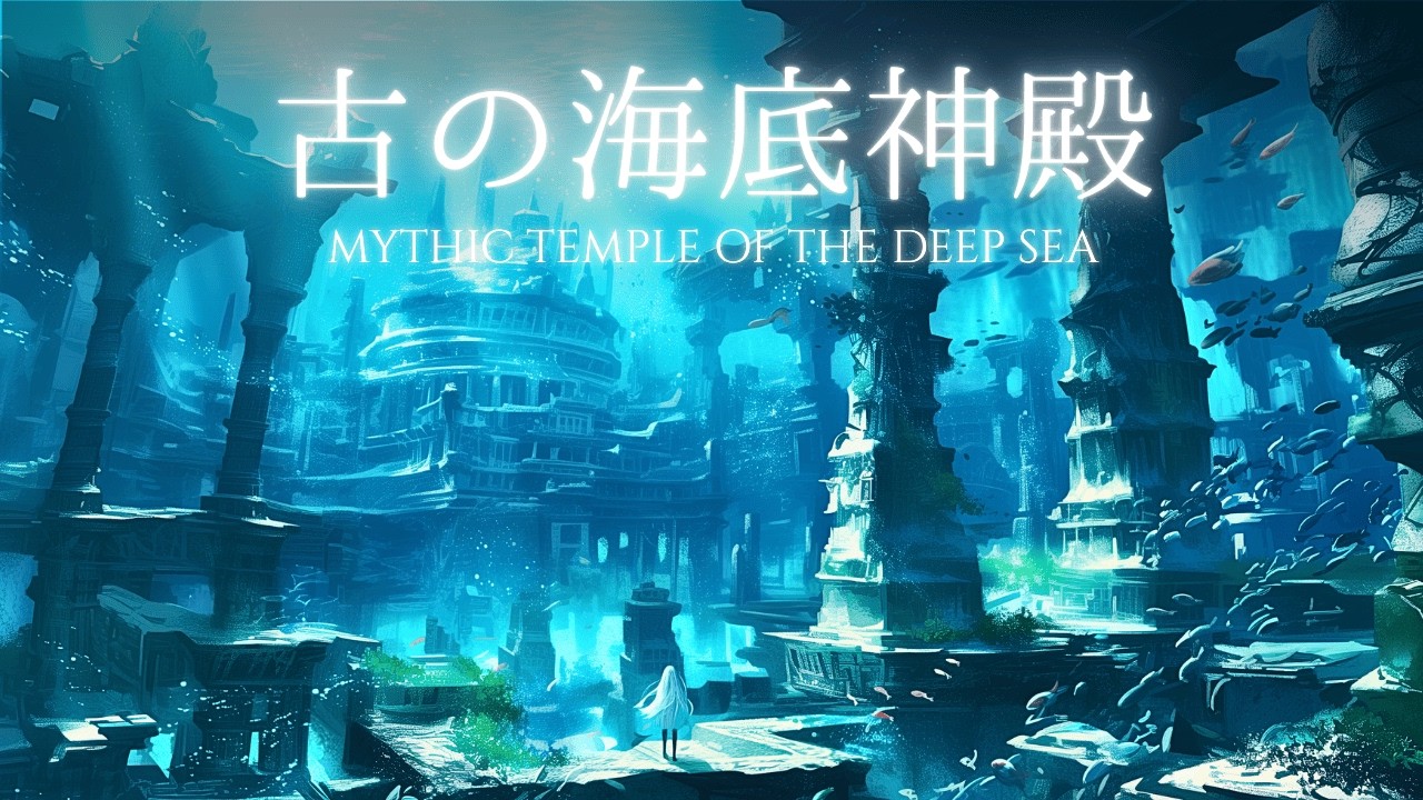 【異世界ケルト音楽】古の海底神殿┃ Mythic Temple of the Deep Sea《60min》【睡眠用/リラックス/作業用BGM】