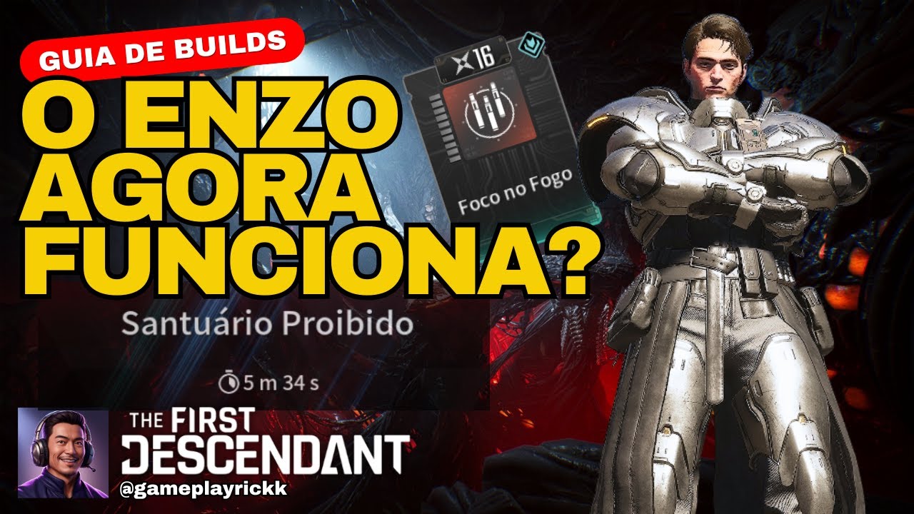 Como jogar com o ENZO pós-rework build ATUALIZADA | The First Descendant