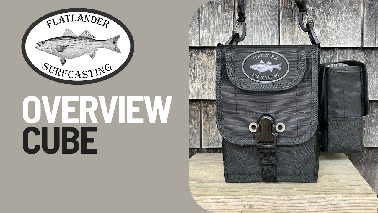 Flatlander Surfcasting Overview: Cube 4-Tube Bag
