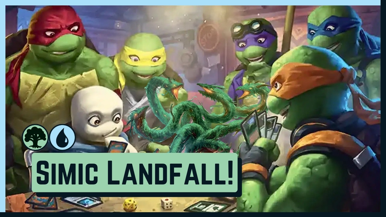 Классическое ощущение высадки на берег! 😎 | Стандартный формат TMNT! | MTG Arena