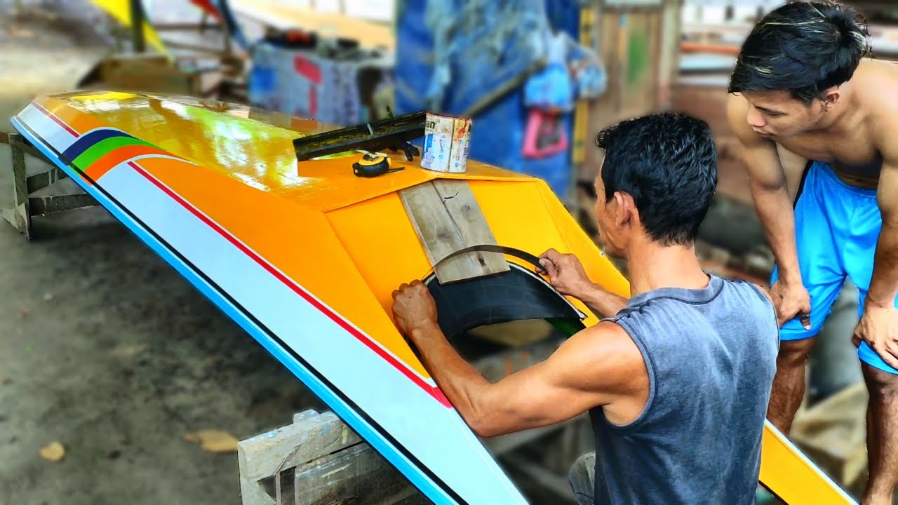 TERNYATA BEGINI CARA SETTING PERAHU BALAP TERCEPAT