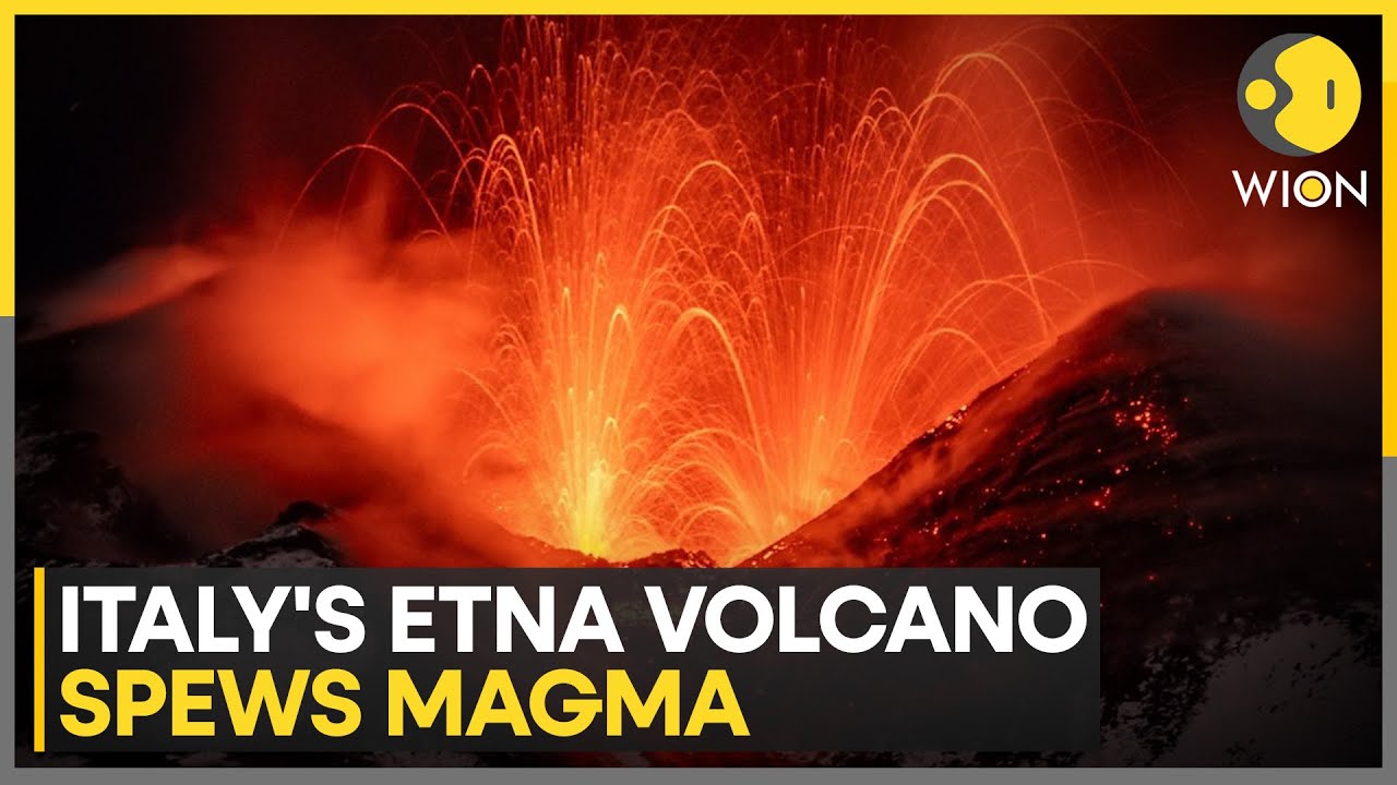 Italy: Etna volcano eruption lits up Sicilian sky | WION