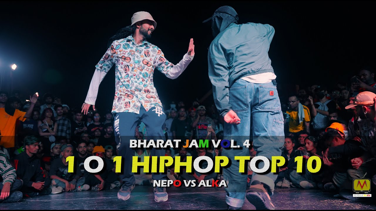 NOW VS ASHWAN I|HIPHOP TOP 10| BHARAT JAM VOL. 4| HYPEST DANCE BATTLE IN INDIA