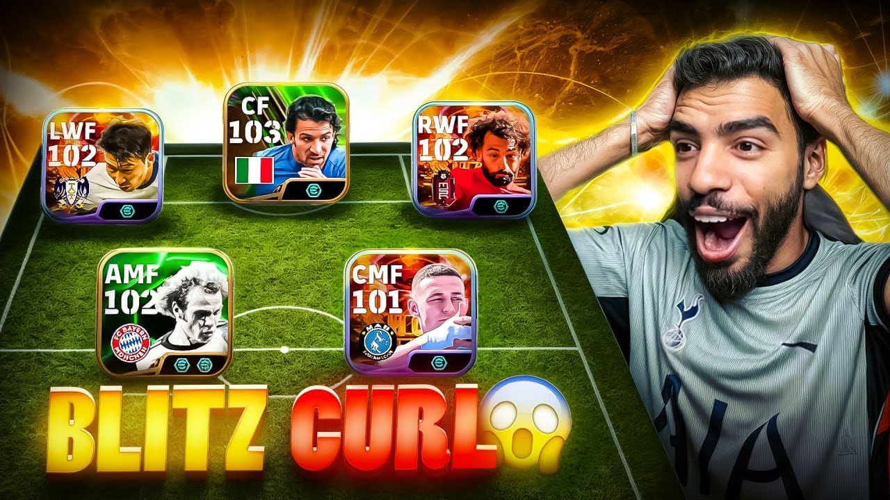 Я ИГРАЛ С ПОЛНОЙ КОМАНДОЙ ИГРОКОВ BLITZ CURL, И ЭТО БЫЛО НЕОСТАНОВИМО 🥶 efootball 25 mobile