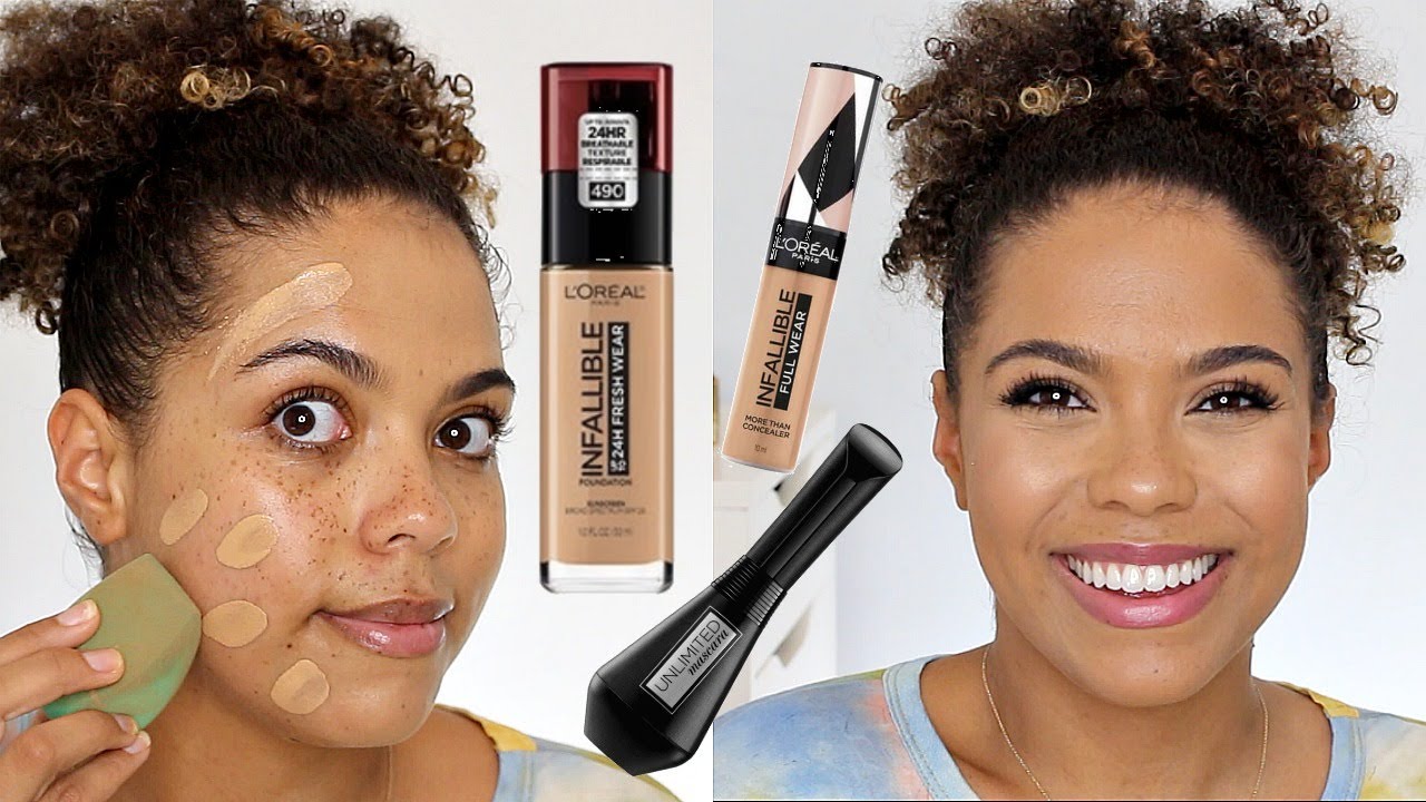 L'Oreal Fresh Wear Foundation + Concealer Review and Wear-test