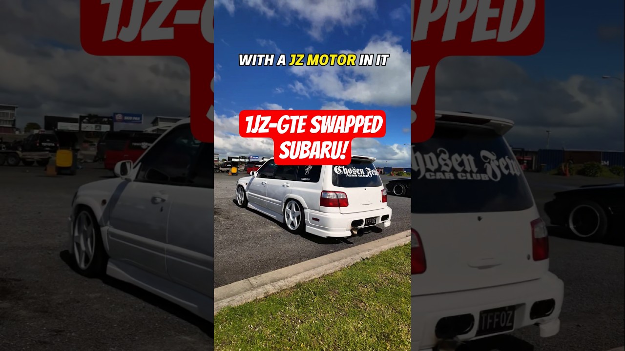 1JZ TURBO SUBARU FORESTER 580HP BUILD
