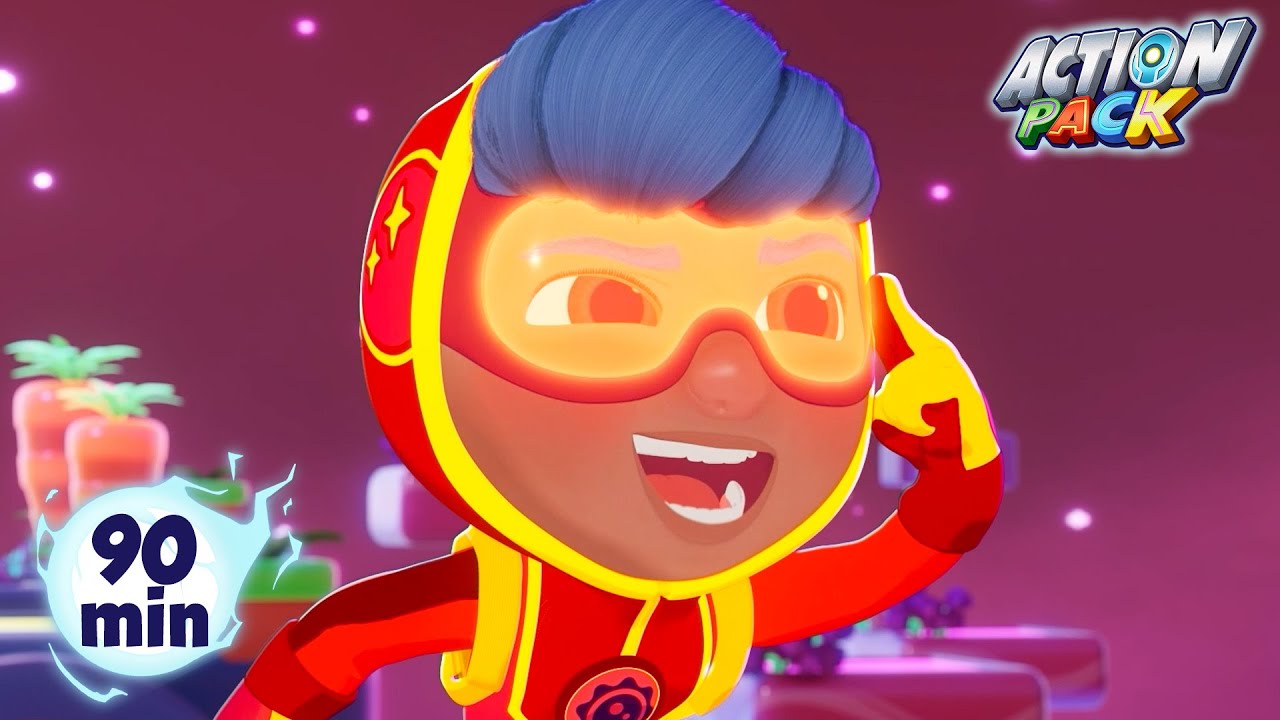Head In The Game | Action Pack | Cartoon Adventures for Kids