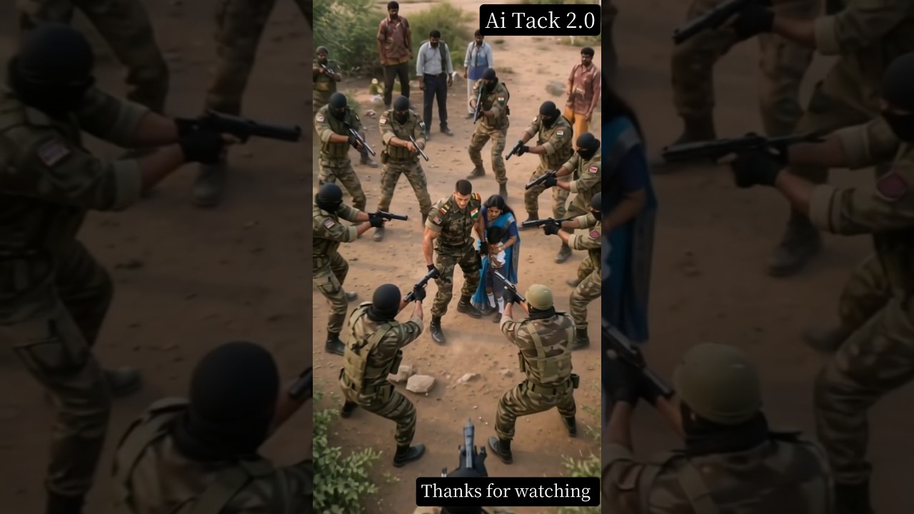Terrorists Targeted His Family&hellip; But He Was a Soldier 💪🔥 #viral #ai #army #terror #atak #aishorts