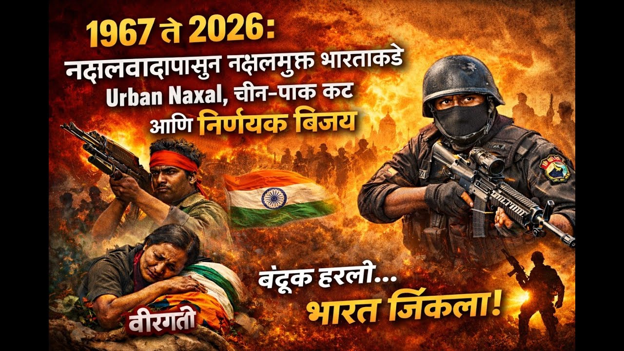 “Left Wing Extremism in India (1967–2026) : Political Evolution, Urban Naxalism and State Response”