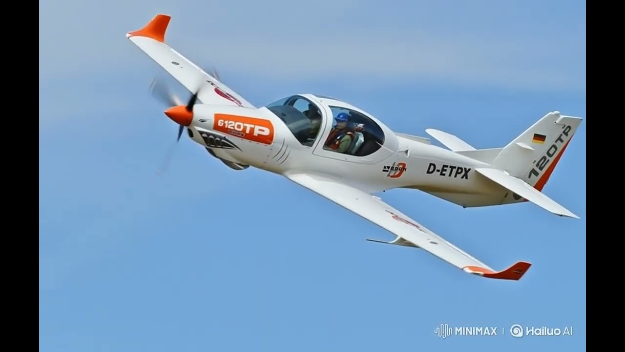 Grob g120tp Cruising animations 