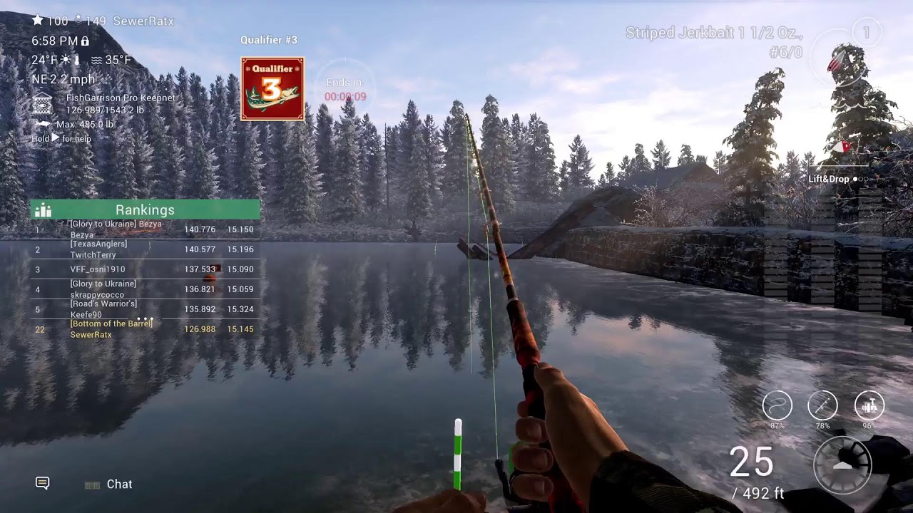 White moose 2023 Q3 winter pike Tour Bottom of the barrel fp attempt