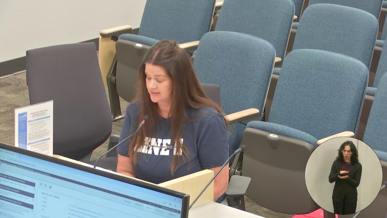CCSD Board of School Trustees - Regular Meeting - 10.30.25