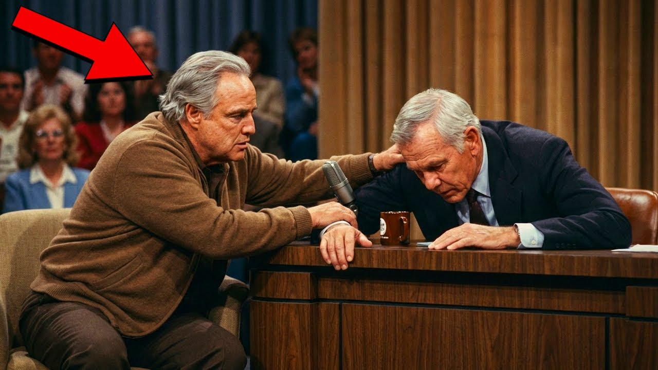 Johnny Carson COLLAPSED During His LAST Interview with Marlon Brando — He Wasn’t Ready!