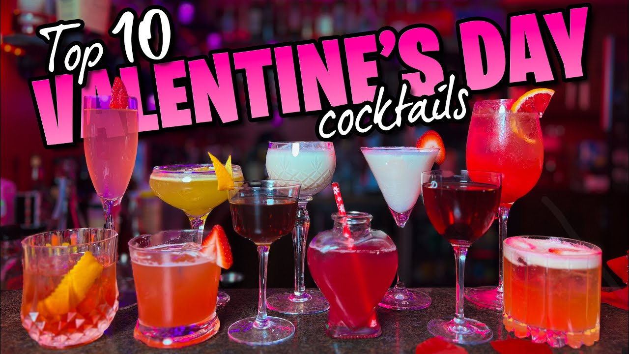 Top 10 Valentine’s Day Cocktails ❤️ Perfect Drinks for Date Night