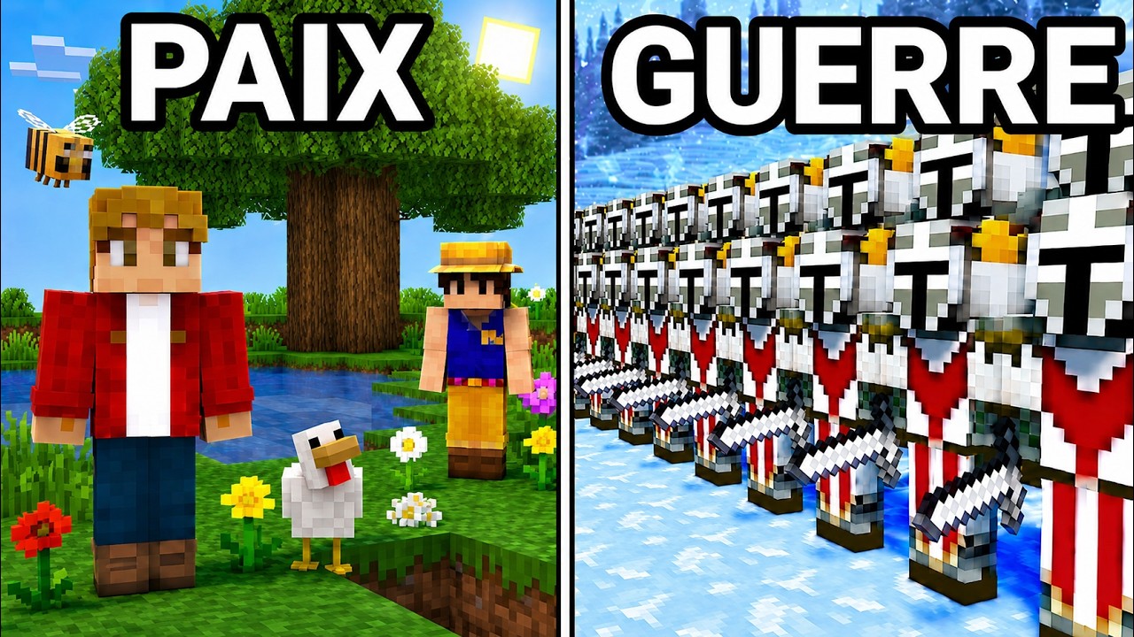 1000 Joueurs Simulent une Civilisation sur Minecraft : La Dictature