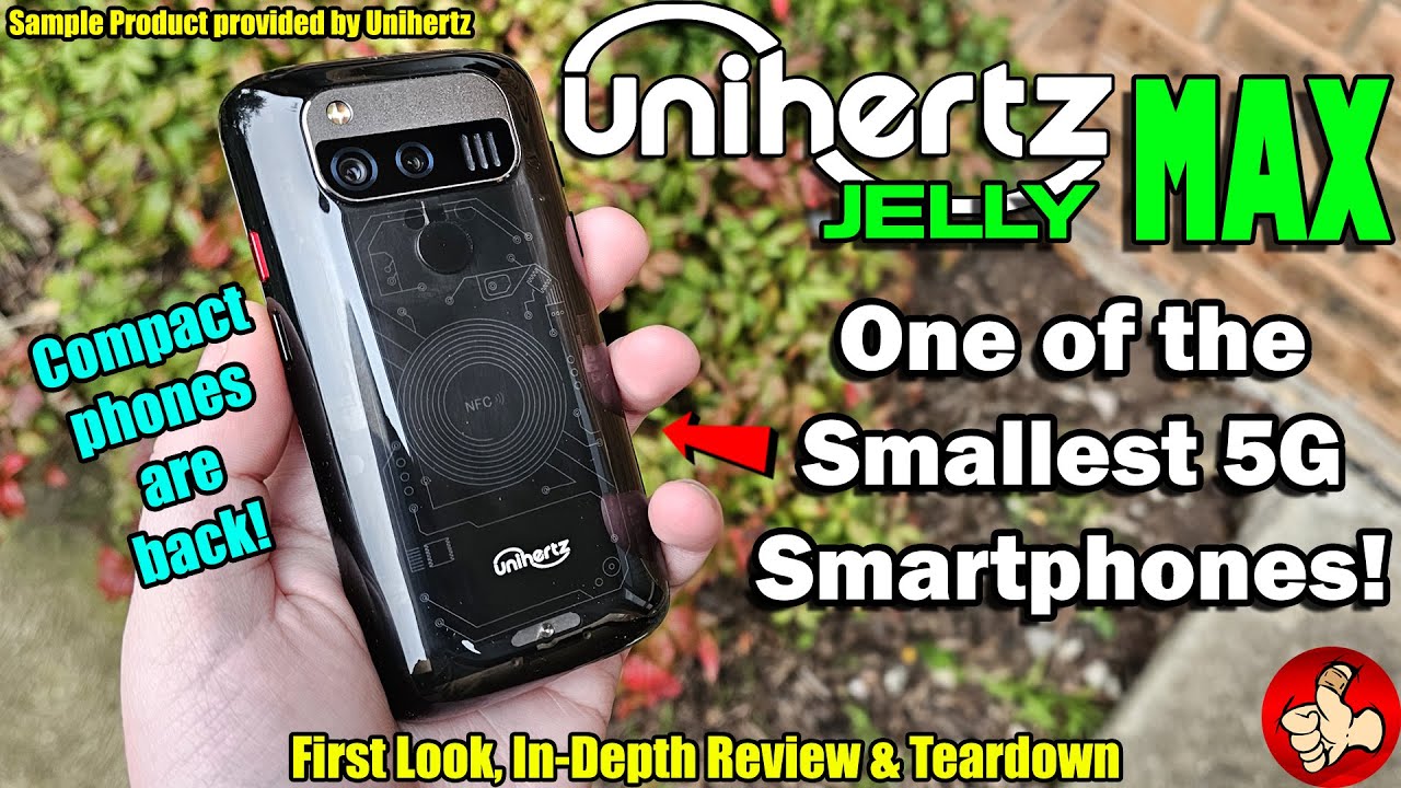 Unihertz Jelly MAX First Look & Review - Compact Android Phones are BACK!