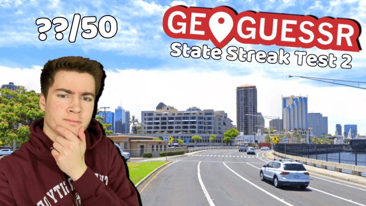 GeoGuessr State Streak Accuracy Test 2 - Educational GeoGuessr