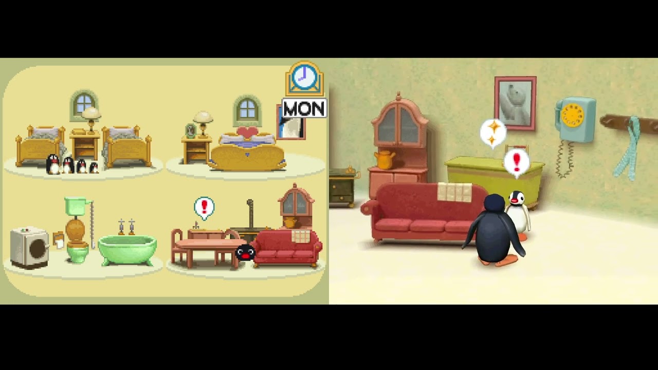 Pingu's Wonderful (Waku-Waku) Carnival (DS) HD Gameplay