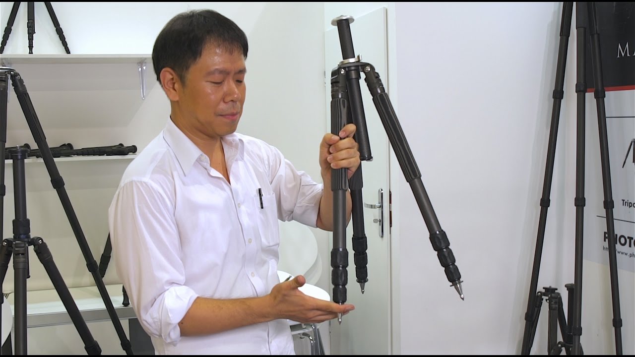 Photogearnews at Photokina 2016: Photo Clam PTC 2641 Carbon Fiber Tripod