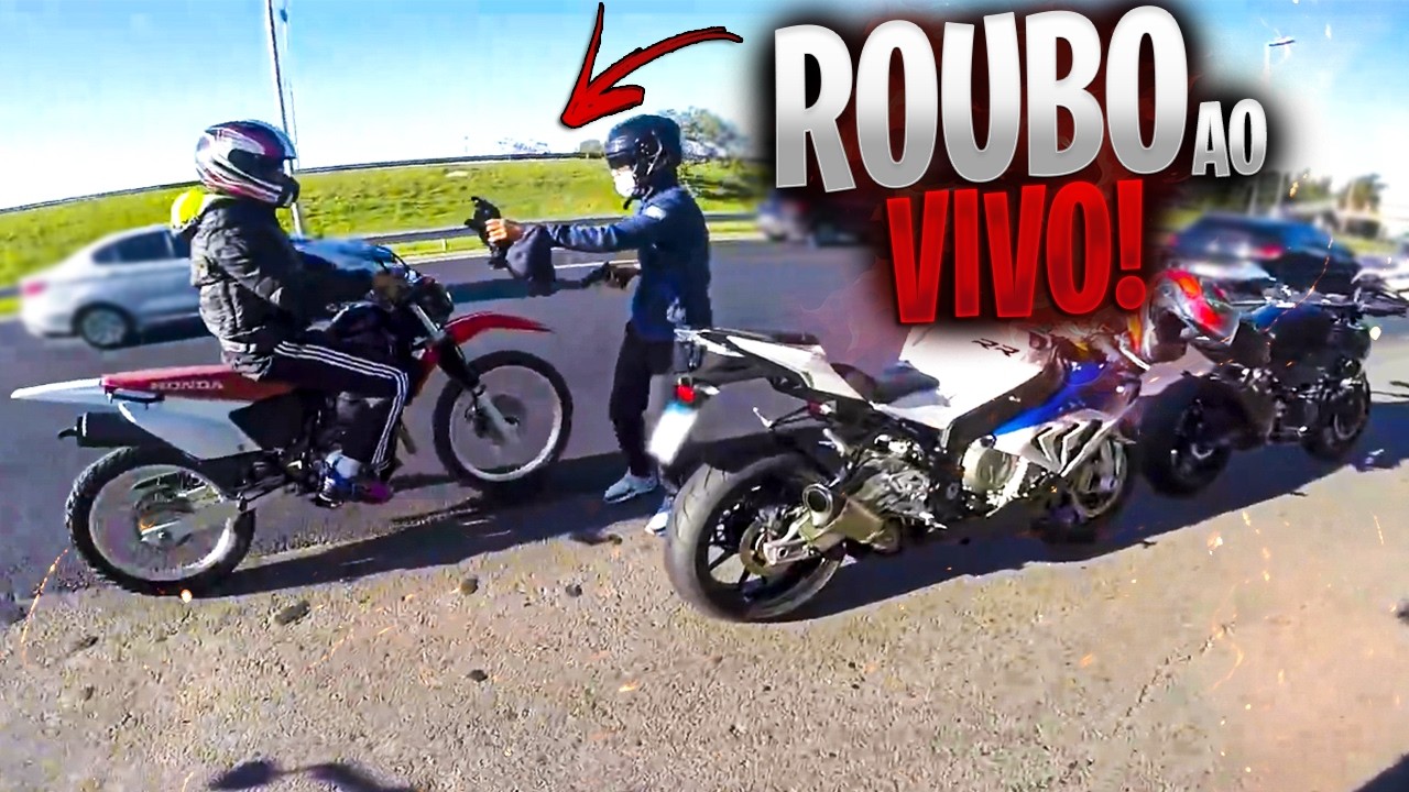 Motociclistas Vida Loka 86 - FILMOU TODO O ASSALTO!