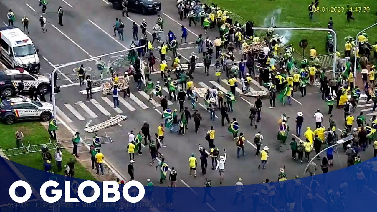 Novas imagens mostram ação golpista no 8 de janeiro