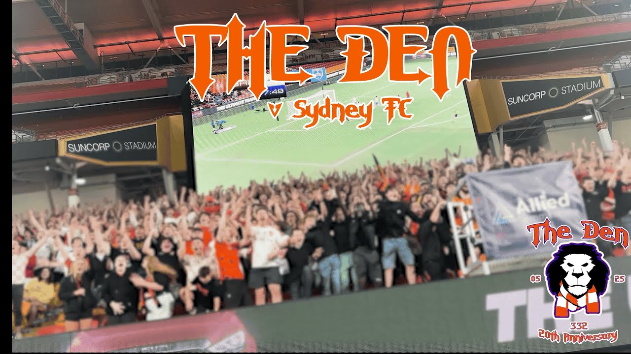 THE DEN | RD3 March & Atmosphere v Sydney FC | 01/11/24