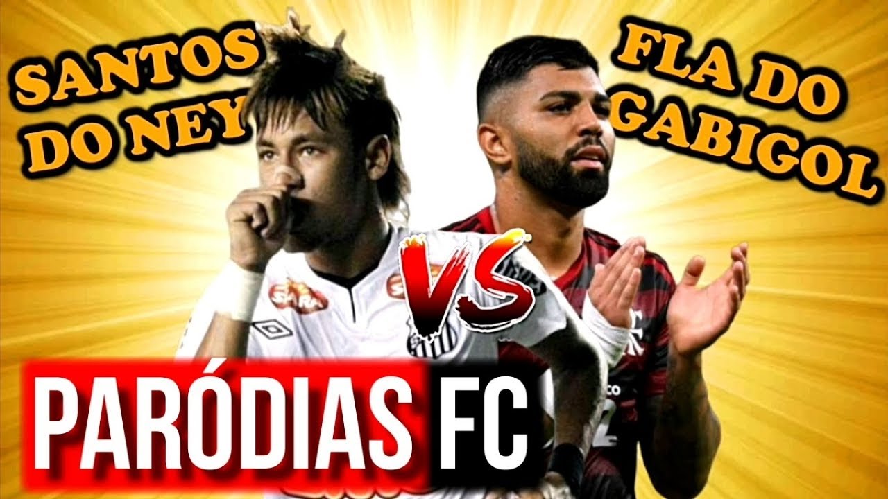 ♫ SANTOS 2010/2011 vs FLAMENGO 2019/2020 | Paródia Festa no Apê - Latino