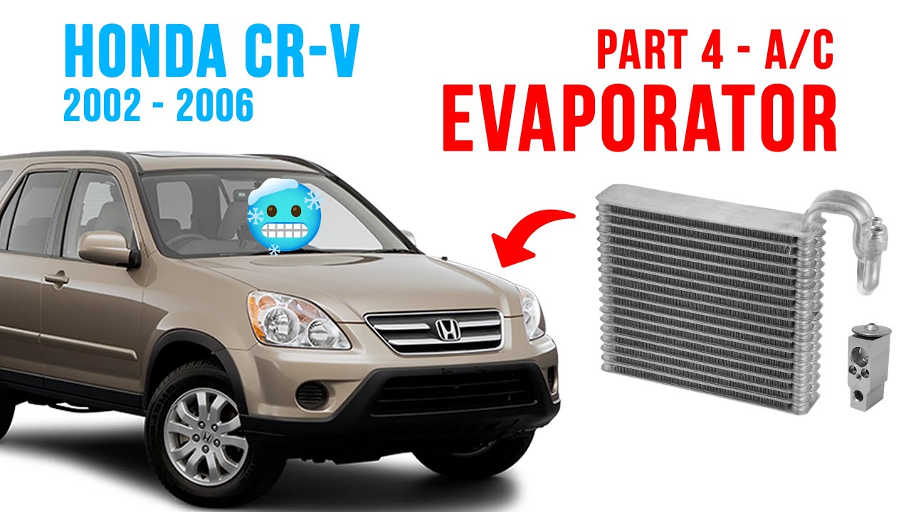 Полное обновление системы кондиционирования Honda CRV 2006 года, часть 4 — испаритель
