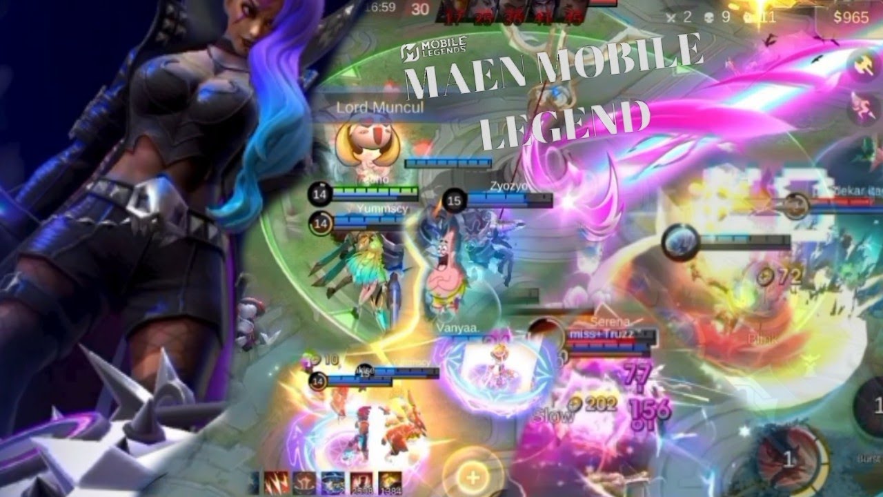 MAEN MOBILE LEGEND👊💀BEST MOMMENT PUSH RANGKED