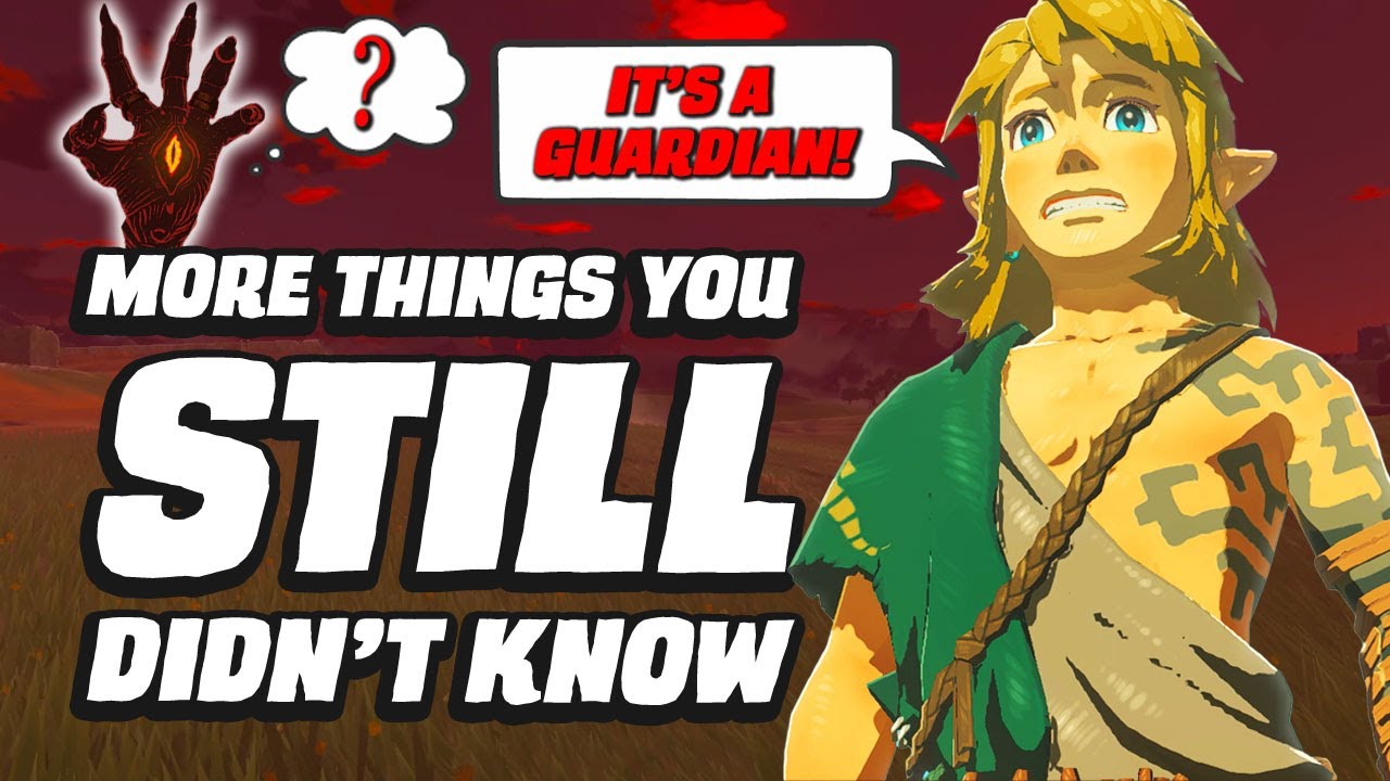 ЕЩЕ 16 вещей, которые вы до сих пор не знали в Zelda Tears Of The Kingdom