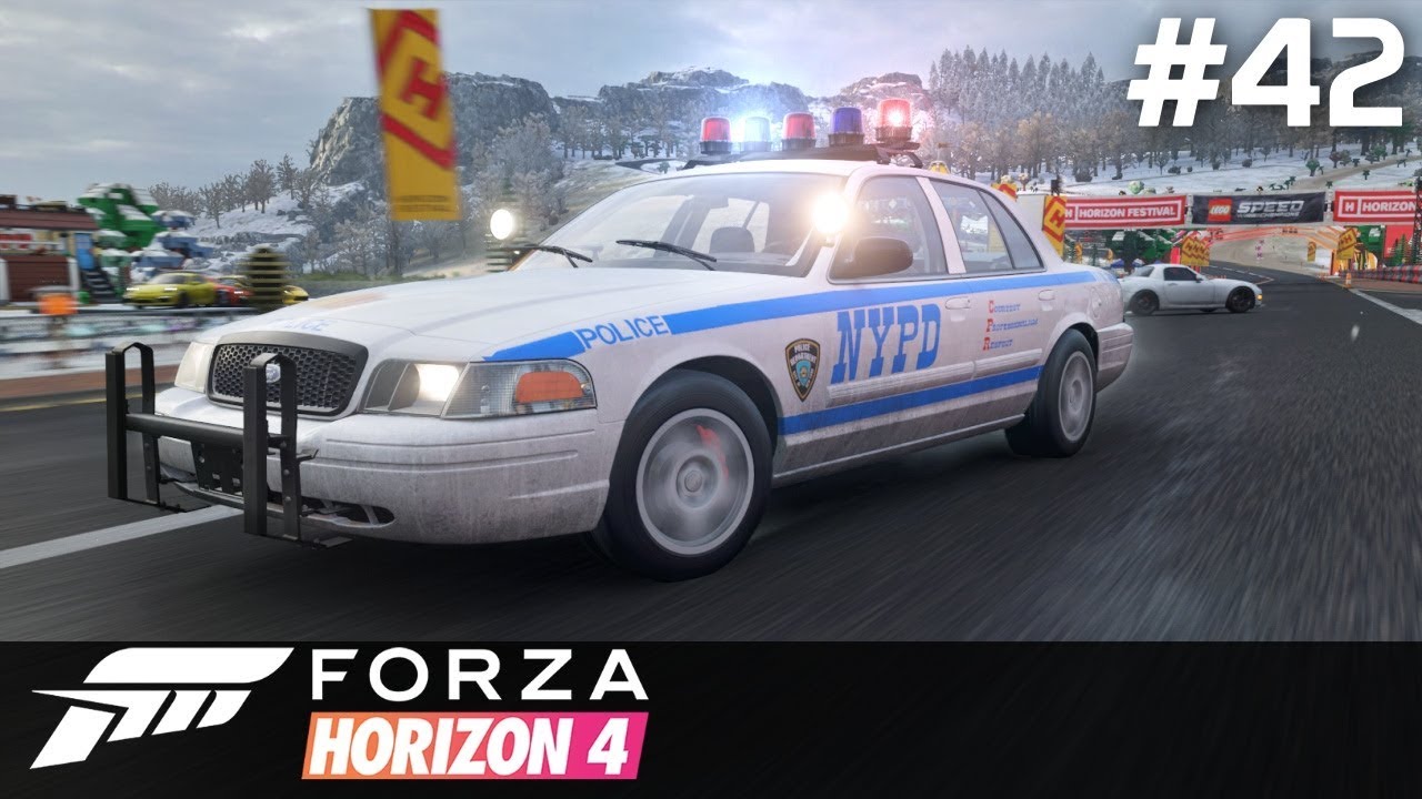 Forza Horizon 4 PC [#42] POLICJA Wygrywa WYŚCIGI! /z Skie