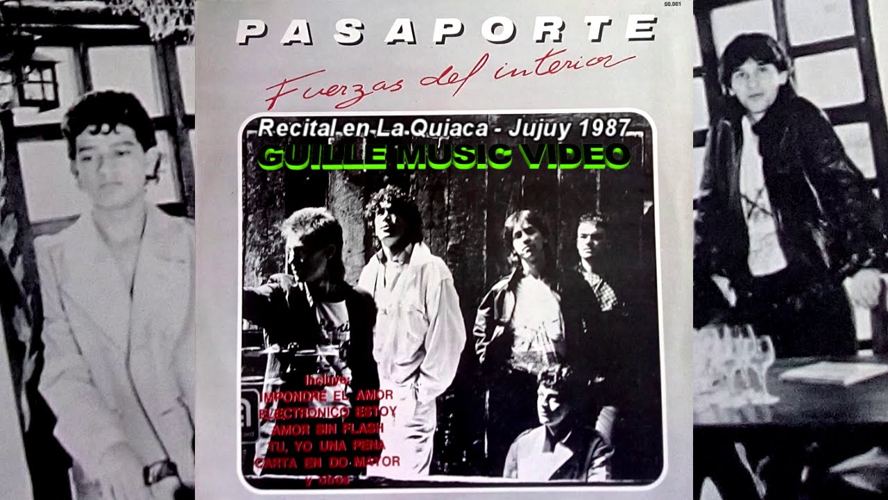 PASAPORTE - Recital en La Quiaca Jujuy (1987)