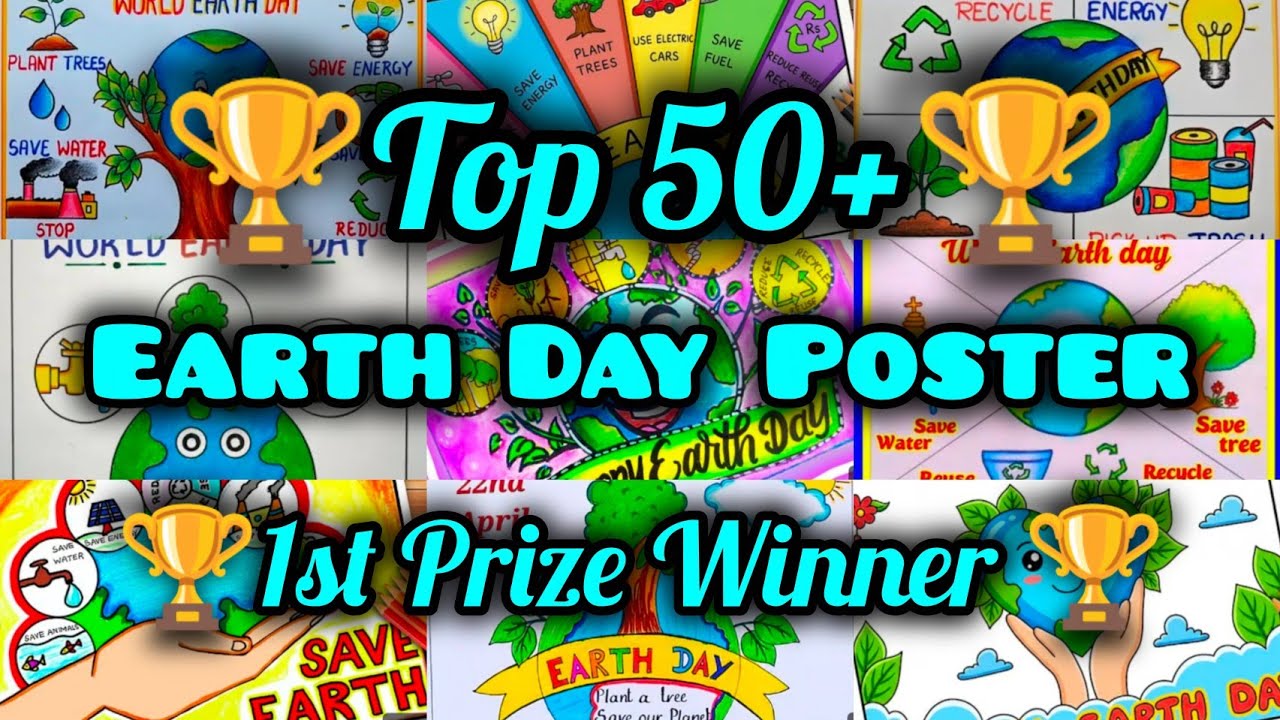 Earth Day 2026 Best Drawings for Competition 🏆🏆//Our Power Our Planet Award Winning 🏆🏆 Drawings