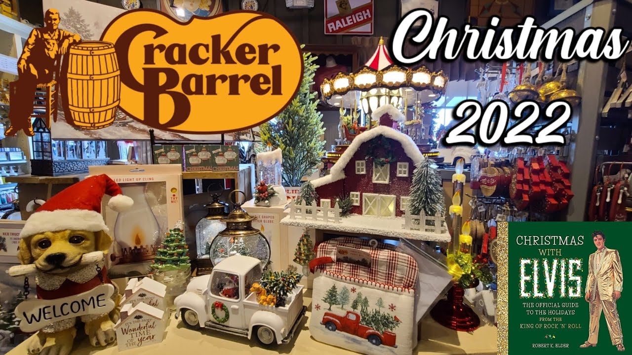 Cracker Barrel 2022 Christmas Decorations Walkthrough