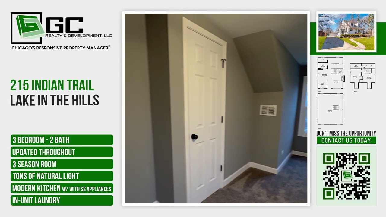 215 Indian Trail, Lake in the Hills